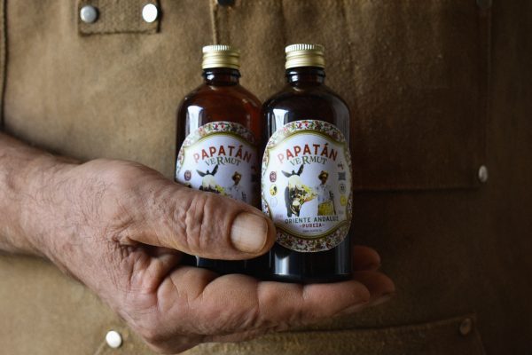 Botella vermut papatan personalizada