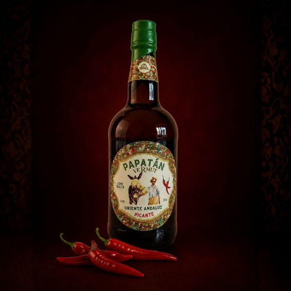 Pack 2 botellas de Vermut Papatán Picante 750 ml.