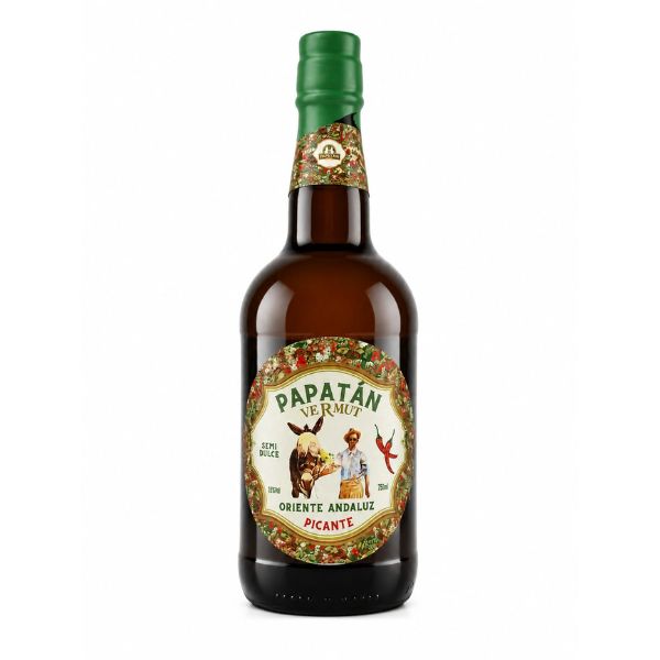 Pack 2 botellas de Vermut Papatán Picante 750 ml. - Imagen 3